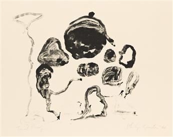 PHILIP GUSTON (1913 - 1980, AMERICAN/CANADIAN) Four prints from A Suite of Ten Lithographs.